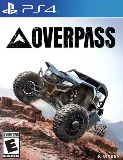 Overpass PlayStation 4 PS4 video game racing cover art