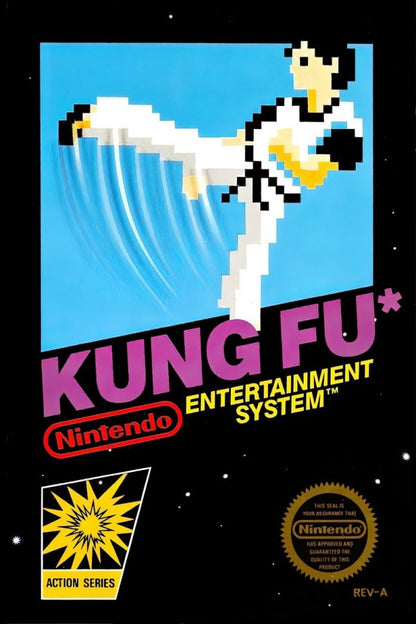 Kung Fu [5 Screw] cover art for Nintendo Entertainment System (NES) video game