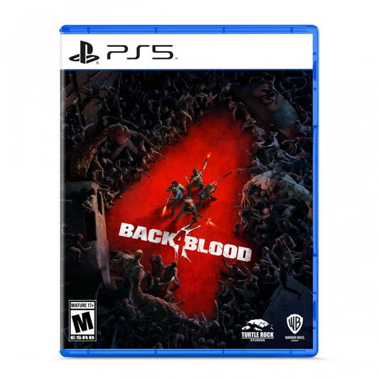 Back 4 Blood Exclusive Deck of Cards Edition cover art for PlayStation 5 PS5 video game