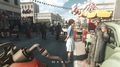 Wolfenstein II The New Colossus PlayStation 4 PS4 for first person shooter video game fans featuring intense action gameplay alternate history storyline cinematic campaign powerful weapons fast paced combat stealth missions resistance warfare collectible gaming appeal gameplay