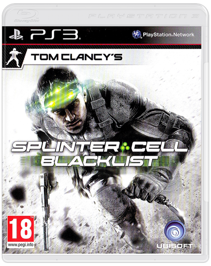 Tom Clancy's Splinter Cell: Blacklist cover art for PlayStation 3 (PS3) video game