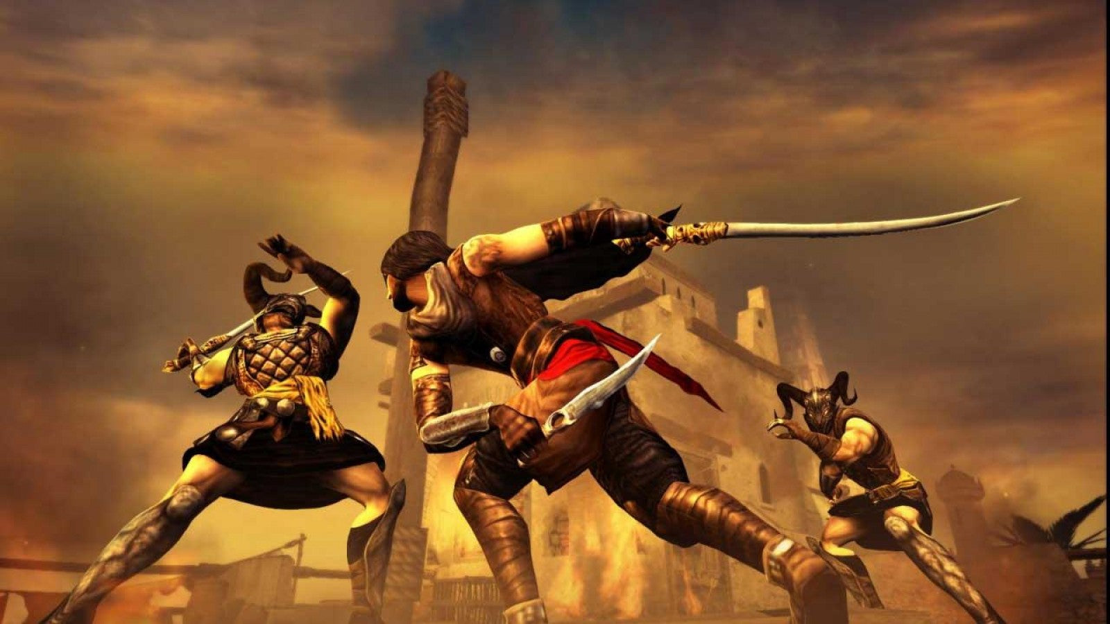 Prince of Persia Warrior Within PS2 Sony PlayStation 2 action adventure platformer Ubisoft parkour wall running acrobatic combat brutal hack and slash time manipulation dagger of time dark fantasy story retro gaming PlayStation 2 software video game title gameplay
