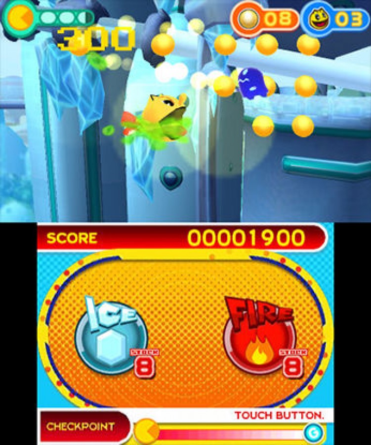 Pac-Man and the Ghostly Adventures gameplay for Nintendo 3DS (3DS) action platformer video game
