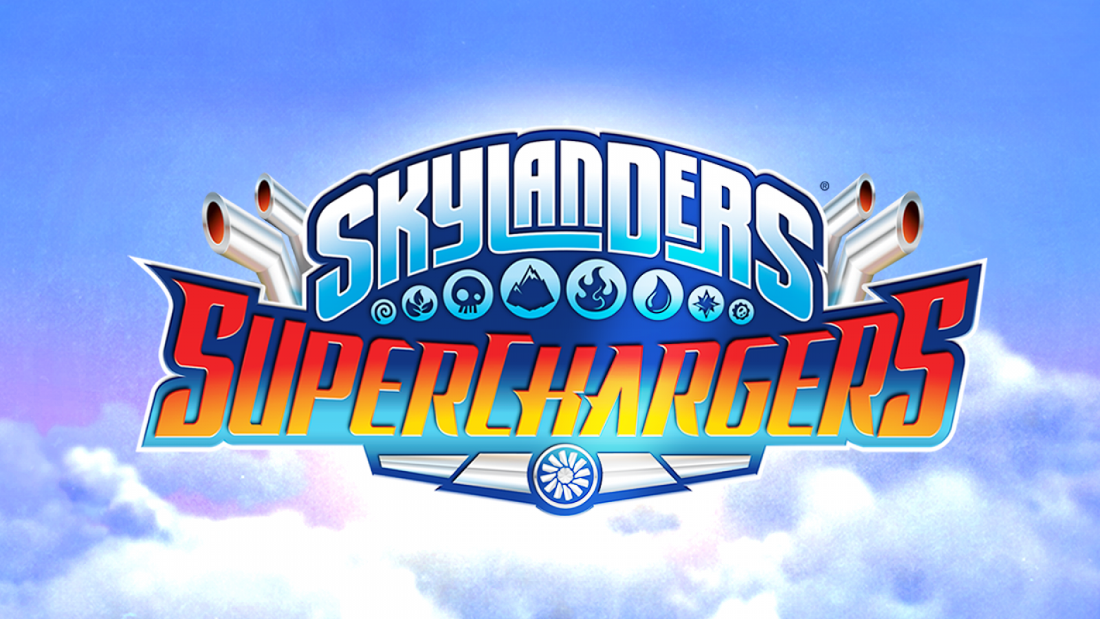 Skylanders SuperChargers screenshot title art for Nintendo Wii U (WiiU) video game