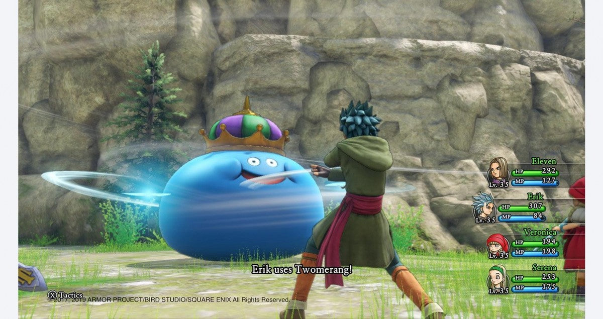 Dragon Quest XI S Echoes of an Elusive Age gameplay image for Nintendo Switch NS video game