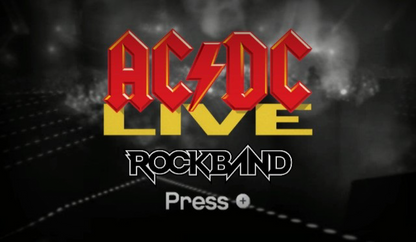 ACDC Live Rock Band Track Pack Nintendo Wii Wii for retro video game enthusiasts featuring rhythm music gameplay classic rock performance tracks band simulation mechanics instrument based input modes energetic concert style presentation and collectible gaming appeal gameplay 