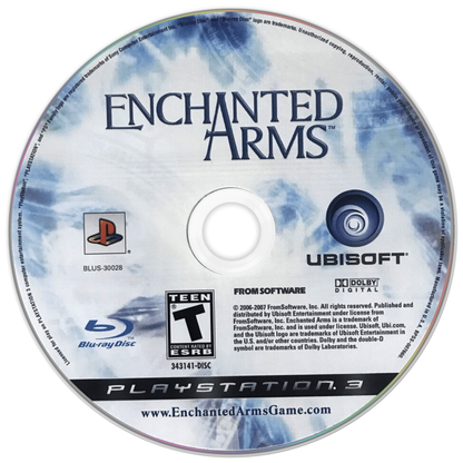 Enchanted Arms disc for PlayStation 3 (PS3) video game