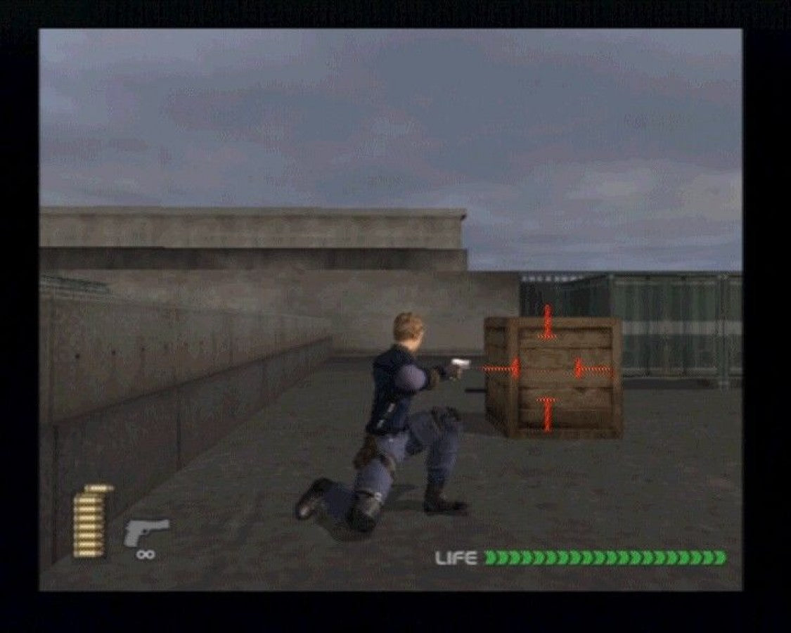 WinBack: Covert Operations – PlayStation 2 (PS2) video game gameplay, tactical shooter.