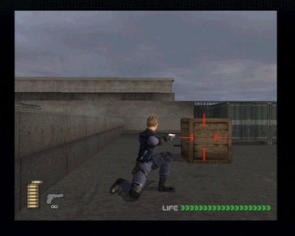 WinBack: Covert Operations – PlayStation 2 (PS2) video game gameplay, tactical shooter.