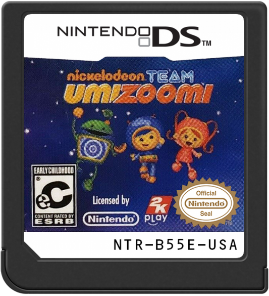 Team Umizoomi cartridge for Nintendo DS (DS) educational adventure video game