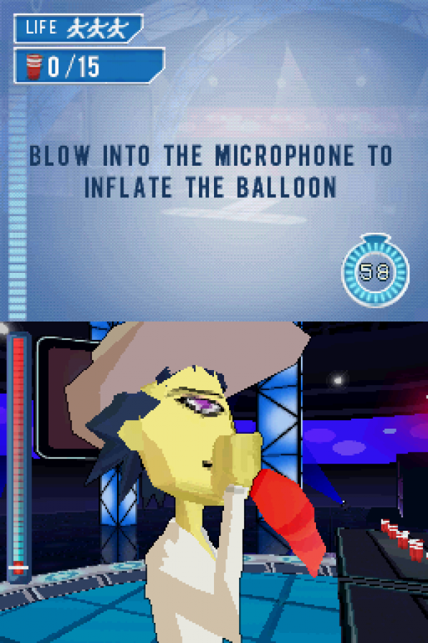 Minute to Win It gameplay for Nintendo DS (DS) party mini-game collection video game