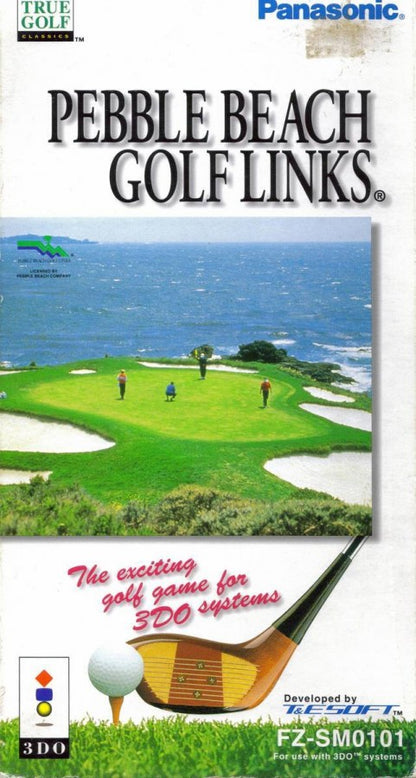 Pebble Beach Golf Links cover art for Panasonic 3DO (3DO) video game
