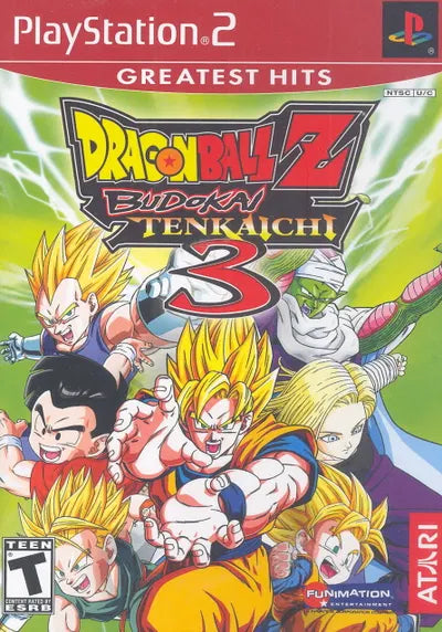 Dragon Ball Z: Budokai Tenkaichi 3 [Greatest Hits] cover art for PlayStation 2 (PS2) video game