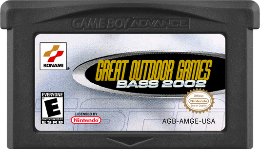 ESPN Great Outdoor Games Bass 2002 – Game Boy Advance (GBA) game cartridge for video game for GBA