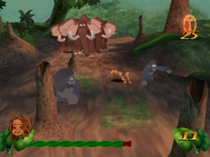 LocalID_51511Disney’s Tarzan Greatest Hits PlayStation 1 PS1 video game, action platformer, movie tie-in adventure, classic retro console title gameplay