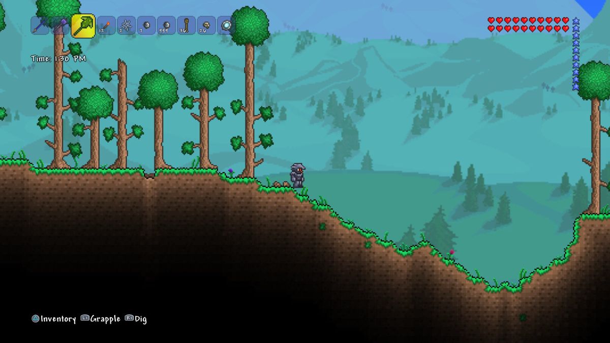 Terraria – PlayStation 4 (PS4) video game gameplay, action-adventure sandbox game