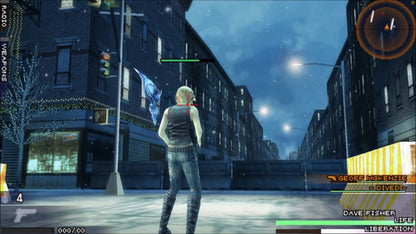 The 3rd Birthday PSP Sony PlayStation Portable action RPG third person shooter Parasite Eve series Aya Brea sci fi horror tactical combat overdrive system Square Enix story driven gameplay handheld gaming PSP software video game title gameplay