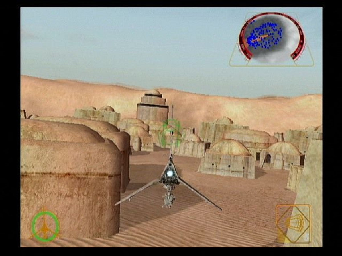 Star Wars: Rogue Squadron II: Rogue Leader gameplay for Nintendo GameCube (GC) space combat action video game
