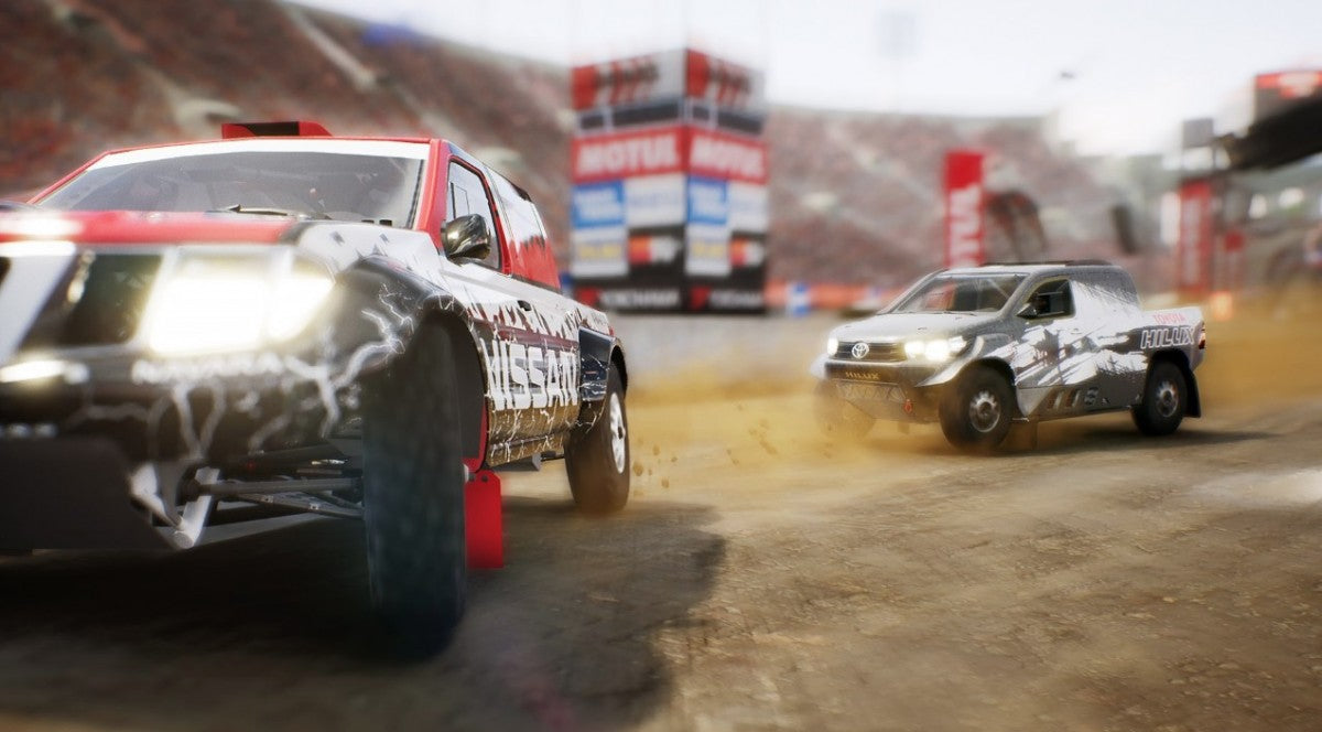 Gravel gameplay for Xbox One (XONE) off-road racing video game