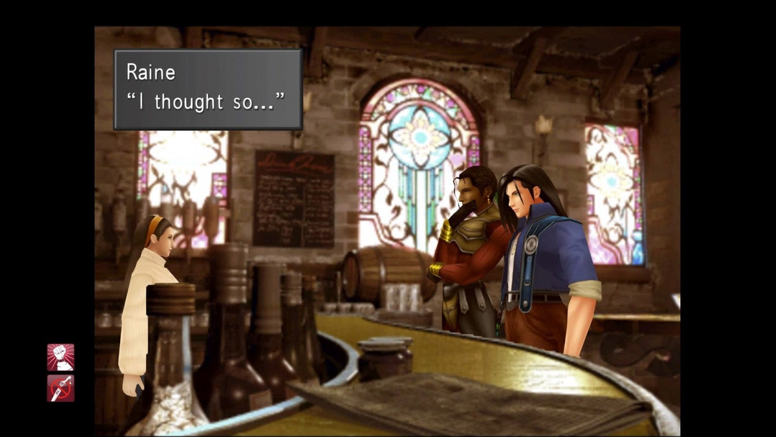 Final Fantasy VIII Remastered game for the PlayStation 4 featuring enhanced visuals turn based RPG gameplay character driven storylines and quality of life improvements following Squall and SeeD in a futuristic fantasy world gameplay