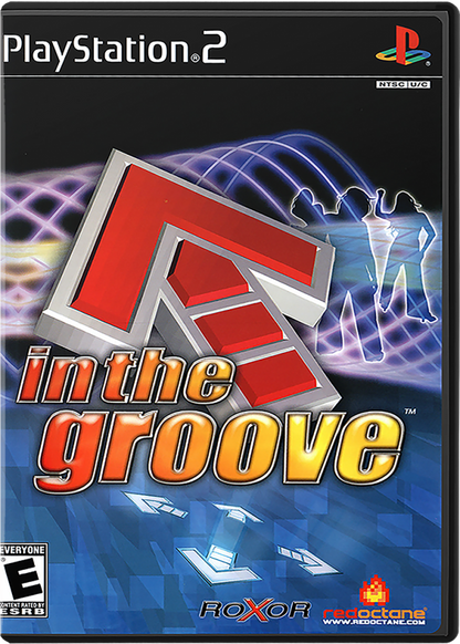 In the Groove cover art for PlayStation 2 (PS2) video game