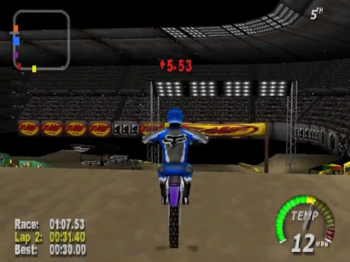 Excitebike 64 gameplay for Nintendo 64 (N64) video game