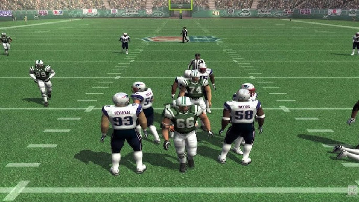 Madden NFL 11 gameplay for PlayStation 2 (PS2) sports video game 