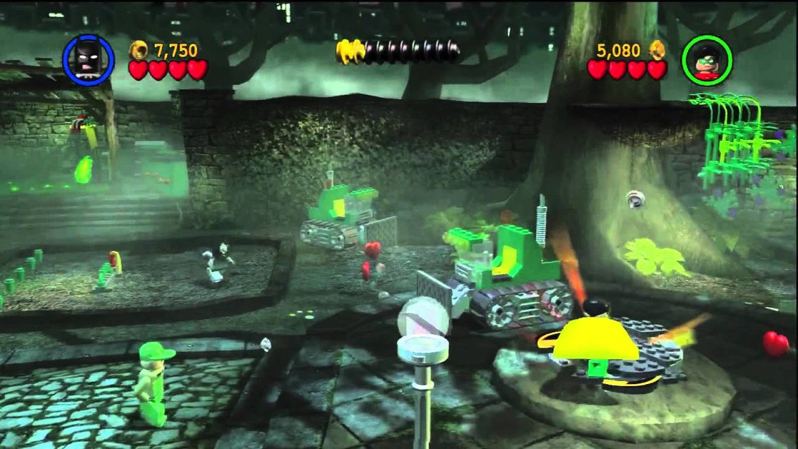 LEGO Batman Greatest Hits PS2 game featuring family friendly action adventure gameplay, cooperative play, and classic LEGO humor set in the Batman universe gameplay