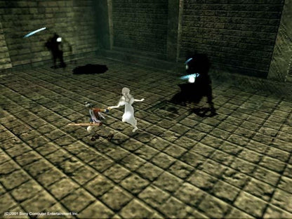 Ico gameplay for Playstation 2 (PS2) video game