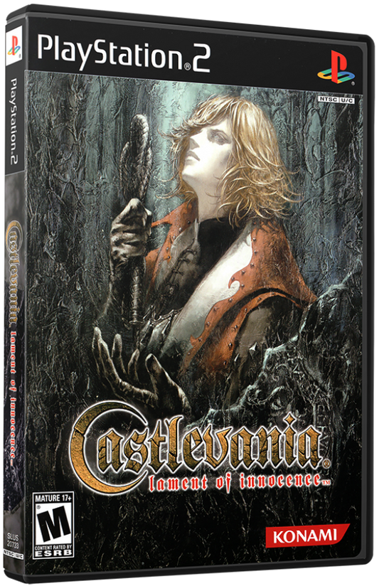 Castlevania: Lament of Innocence cover art for PlayStation 2 (PS2) video game