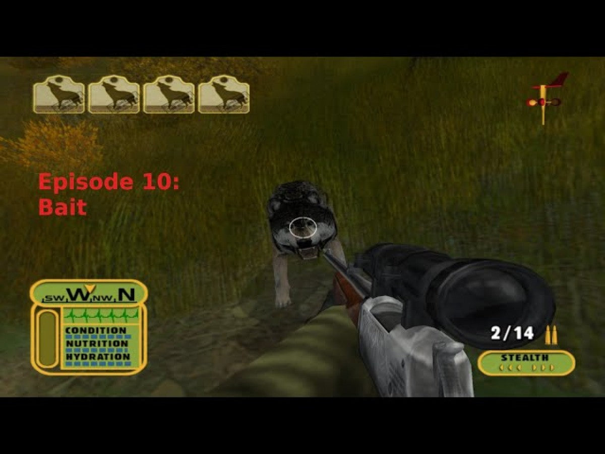 Cabela’s Dangerous Hunts 2 for PlayStation 2 with intense hunting challenges and wildlife survival theme gameplay