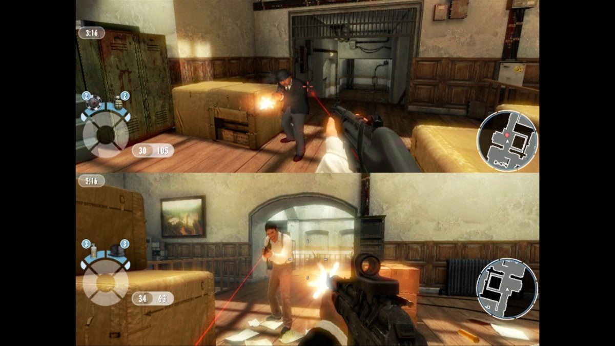 GoldenEye for Wii first person shooter video game featuring iconic multiplayer missions classic Bond espionage action and enhanced Wii controls experience gameplay