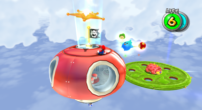 Super Mario Galaxy 2 Nintendo Selects Nintendo Wii for retro video game enthusiasts featuring 3D platforming gameplay gravity defying worlds creative level design Yoshi gameplay imaginative power ups challenging platforming adventure and collectible gaming appeal gameplay