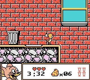 Game Boy Color Tom and Jerry action platformer game gameplay