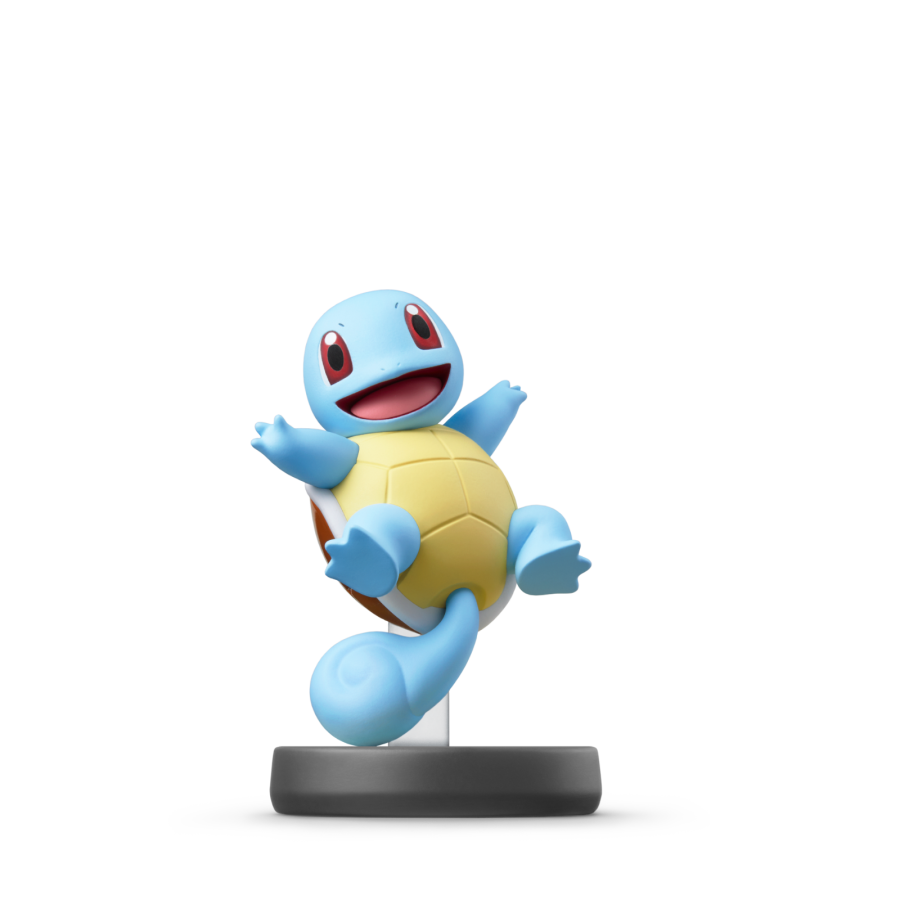 Squirtle Super Smash Bros Amiibo loose Nintendo figure