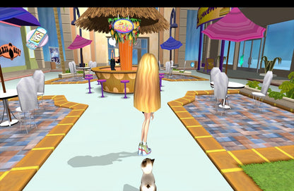 Bratz: Forever Diamondz for PlayStation 2 with fashion adventure and collectible styling theme gameplay