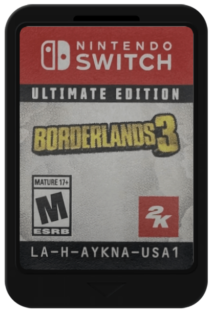 Borderlands 3 Ultimate Edition cartridge for Nintendo Switch (NS) video game