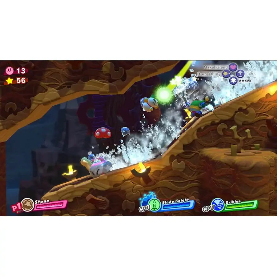 Kirby Star Allies gameplay image for Nintendo Switch (NS) video game