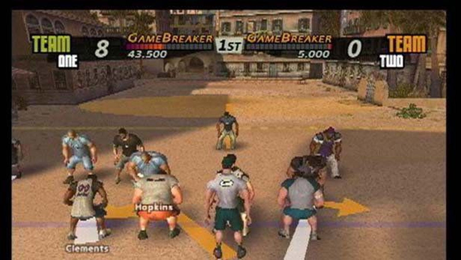 NFL Street – PlayStation 2 (PS2) arcade American football sports video game gameplay