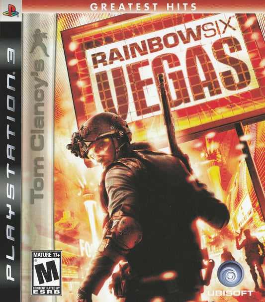 Tom Clancy's Rainbow Six: Vegas [Greatest Hits] cover art for PlayStation 3 (PS3) video game