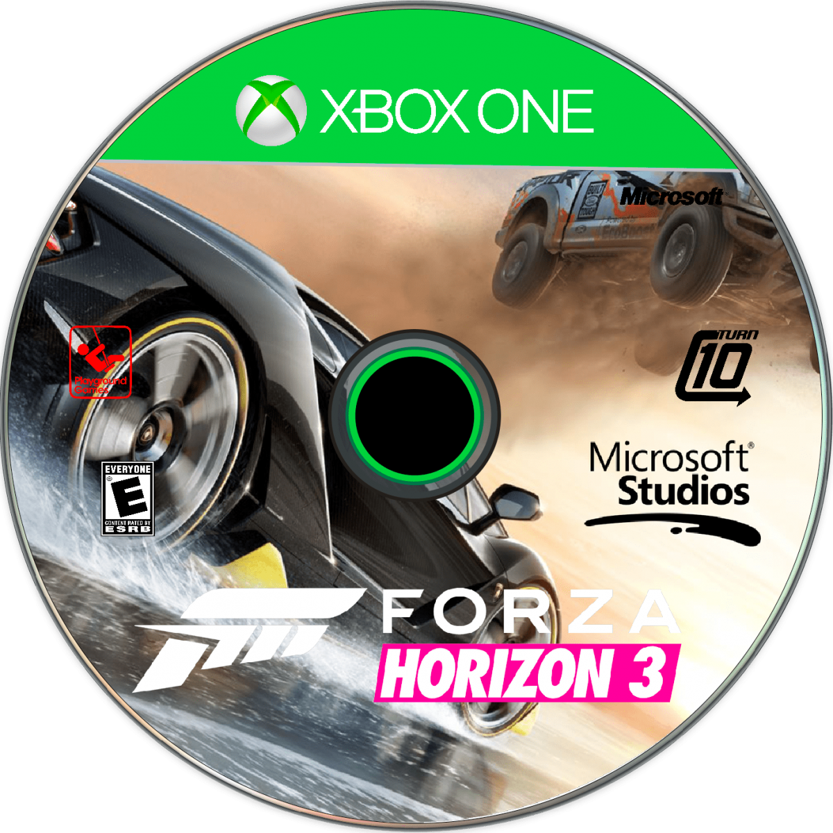 Forza Horizon 3 game for the Xbox One featuring open world racing gameplay set in Australia with a large selection of cars dynamic weather events customizable festivals and online multiplayer exploration and competition disc
