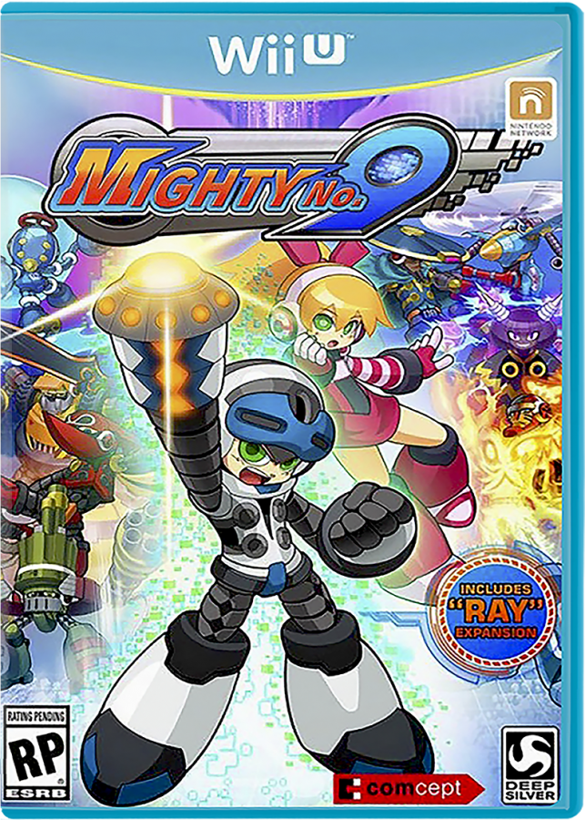 Mighty No. 9 cover art for Nintendo Wii U (WiiU) video game