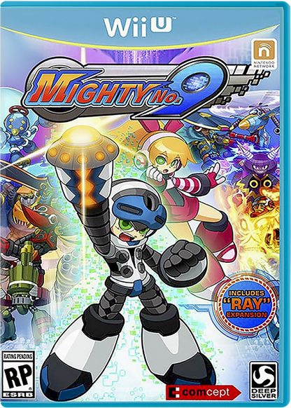 Mighty No. 9 cover art for Nintendo Wii U (WiiU) video game