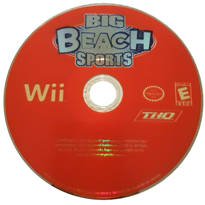 Big Beach Sports disc for Nintendo Wii (Wii) video game