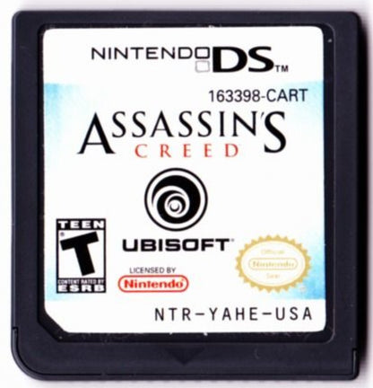 Assassin’s Creed: Altair’s Chronicles for Nintendo DS action adventure stealth game featuring historical missions, platforming and combat, puzzle solving, and stylus based handheld Assassin’s Creed gameplay experience cartridge