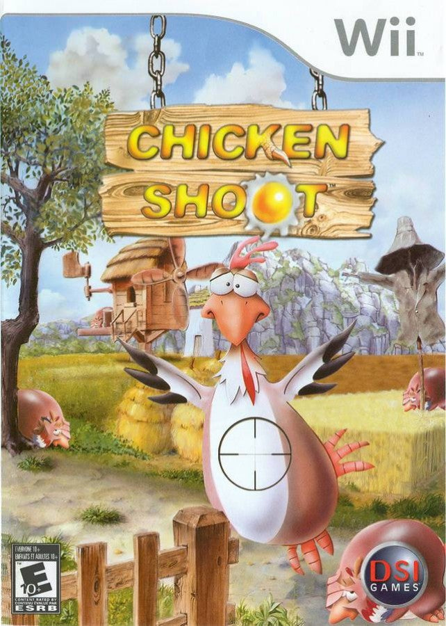 Chicken Shoot cover art for Nintendo Wii (Wii) video game