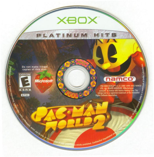 Pac-Man World 2 [Platinum Hits] – Xbox (XBOX) disc for video game for XBOX