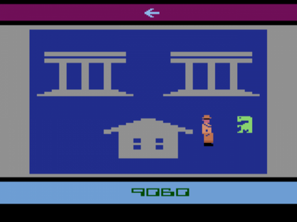 Joust for Atari 2600 with classic arcade-style flying and lance combat gameplay theme screenshot