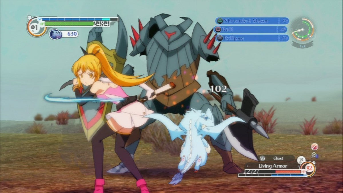 Time and Eternity gameplay for PlayStation 3 (PS3) JRPG video game. 