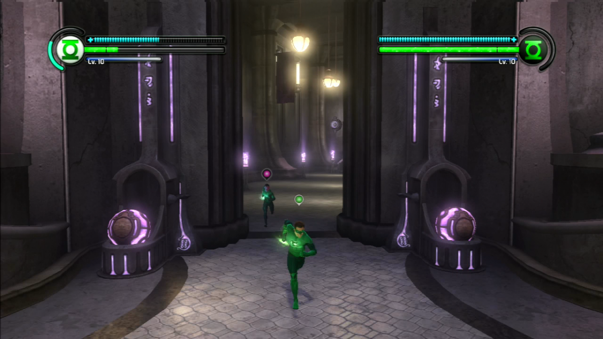 Green Lantern: Rise of the Manhunters PS3 action superhero adventure game for PlayStation 3 gameplay